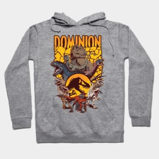 Jurassic Dominion: Dinosaur Ensemble Design Hoodie